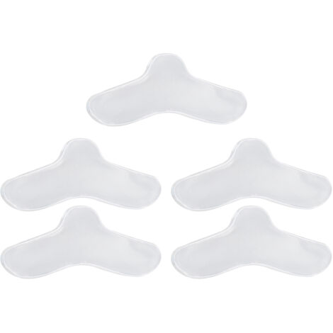 5 pièces coussinets nasaux en gel de silicone pour masque respiratoire, accessoires de rechange