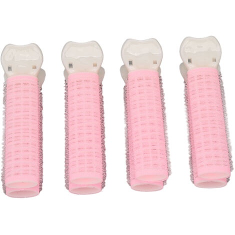 4 pièces Pinces à Cheveux Creuses Réutilisables pour Volume et Fixation, Curleur pour Frange Portable Femmes Filles (1/5)