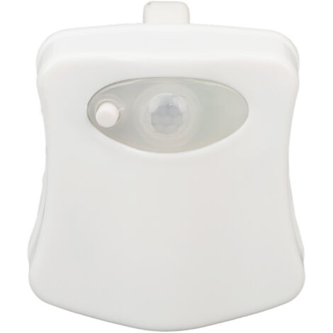 Lampe de Toilette LED à Capteur de Mouvement avec 8 Couleurs Changeantes pour Salle de Bain (1/5)