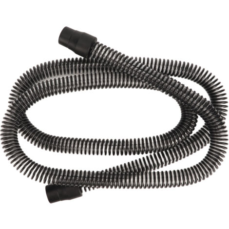 Tuyau pour Machine Respiratoire, Haute Flexibilité, Surface Intérieure Lisse, Connexion Tube Noir
