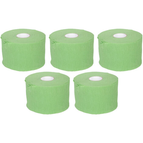 5 Rouleaux de Bandeaux Jetables pour Coiffeur Auto-adhésifs, Accessoires de Salon Élastiques pour Coupe de Cheveux (1/5)
