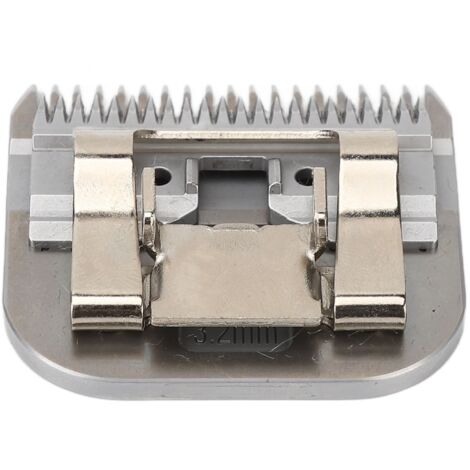 Lame de tondeuse pour chien taille 7F 3.2mm en acier carbone à dents profondes amovibles (1/5)