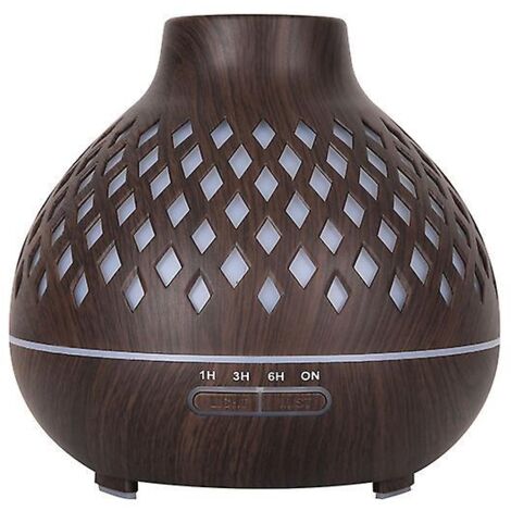 Diffuseur d'arômes ultrasonique à LED 7 couleurs pour huiles essentielles, idéal pour la maison, le yoga, le bureau, le spa et la chambre. (1/5)