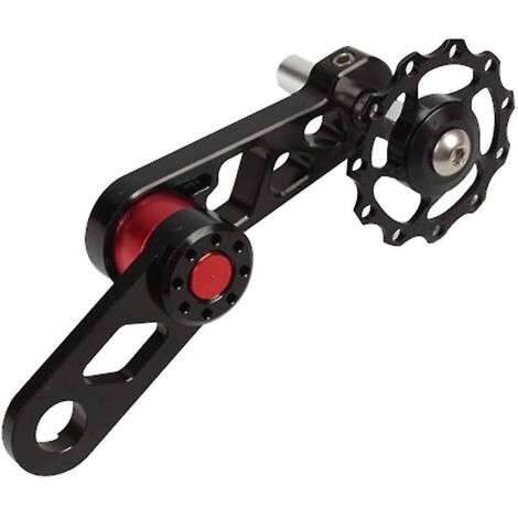 Convertisseur de tendeur de chaîne de VTT en alliage d'aluminium noir (1/5)