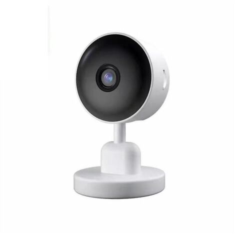 Caméra de sécurité intérieure WiFi 1080p avec vision nocturne, détection humaine par IA, suivi intelligent et compatibilité Alexa (1/5)
