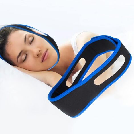 Mentonnière anti-ronflement ajustable pour une aide efficace au sommeil (1/5)