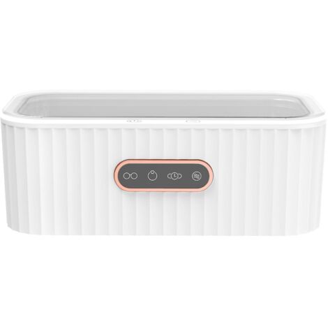 Nettoyeur à ultrasons pour bijoux et lunettes de 400 ml, avec 4 modes de nettoyage et fonctionnement à haute fréquence de 47 kHz (1/5)