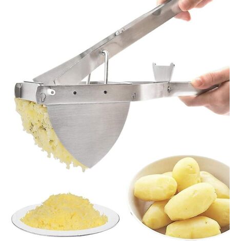 Presse-purée en acier inoxydable pour fruits et légumes, pour des purées onctueuses (1/5)