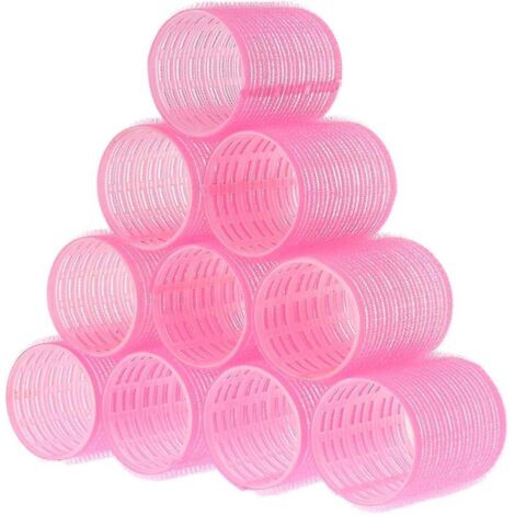 Ensemble de 12 bigoudis auto-agrippants pour une coiffure et des boucles de qualité professionnelle (1/5)