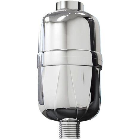 Filtre de douche universel longue durée avec bande en téflon pour eau chaude et froide - Argent (1/5)