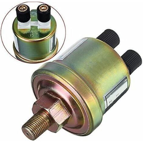 Indicateur de débitmètre d'huile moteur avec capteur de pression d'huile 1/8 NPT (1/5)