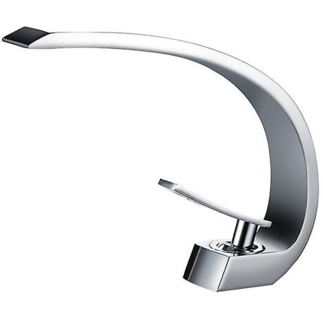 Robinet d'évier monotrou de style européen avec vernis de cuisson de haute qualité (1/5)