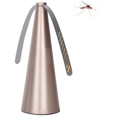 Ventilateur électrique anti-moustiques doré pour éloigner les mouches et les insectes des aliments (1/5)