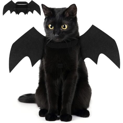 Déguisement de chauve-souris pour animaux de compagnie (chiens et chats) pour Halloween