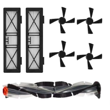 Kit d'accessoires de rechange pour robots Neato série D - Comprend 2 filtres, 4 brosses latérales et 1 brosse principale (1/5)