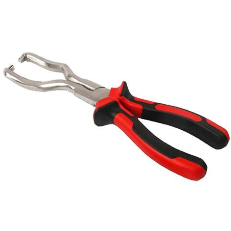 Ensemble de pinces et d'outils de démontage pour colliers de serrage de conduites de carburant (rouge) (1/5)