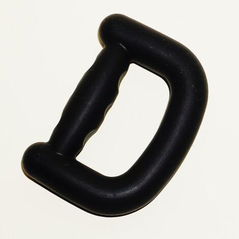 Entraîneur de mains pour enfants Black D-Gripper 50lb - Équipement professionnel de rééducation et de remise en forme pour les sports de plein air avec cercle de préhension en silicone (1/5)