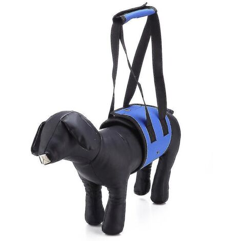 Harnais de levage Blue Dog Sling pour pattes arrière - Harnais d'assistance pour chiens âgés souffrant de problèmes de mobilité et d'arthrite