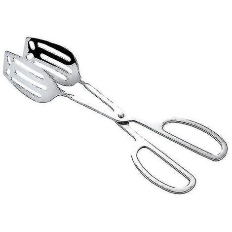 Ensemble de 2 pinces de service en acier inoxydable pour buffet, ustensiles de traiteur de 18 cm pour buffets et réceptions (1/5)