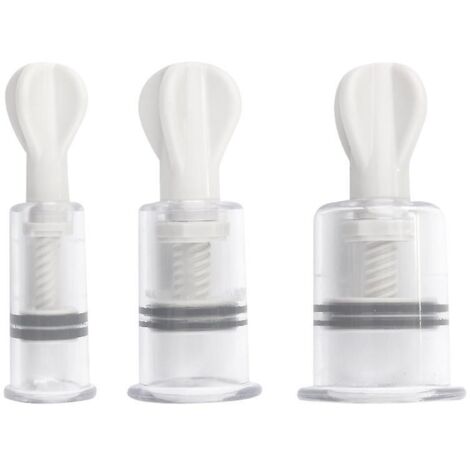 Aspirateur de mamelons manuel en 3 pièces, pompe à mamelons, correcteur et stimulateur mammaire, masseur de clitoris pour l'allaitement et les soins maternels (1/5)