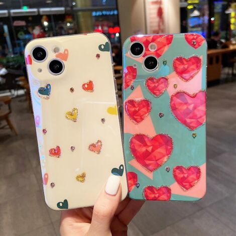 Coque en silicone TPU ultra-mince et antichoc avec motif pour iPhone 14 Pro Max 6,7 pouces (lot de 2) (1/5)