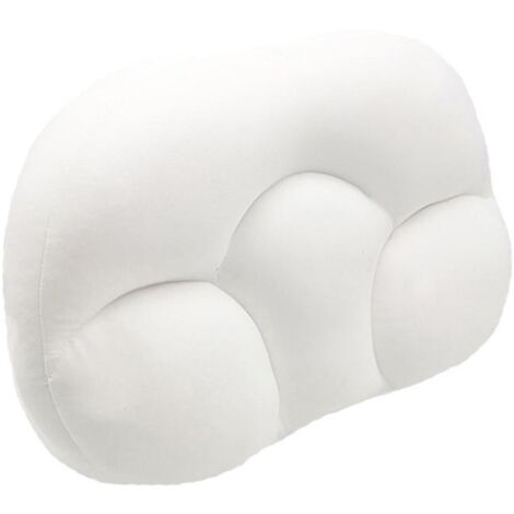 Oreiller d'allaitement en mousse à mémoire de forme Cloud Comfort blanc (1/5)