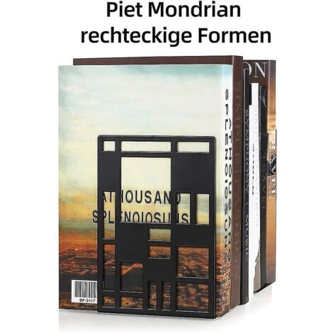 Serre-livres en métal pour enfants, lot de 2 (1/4)