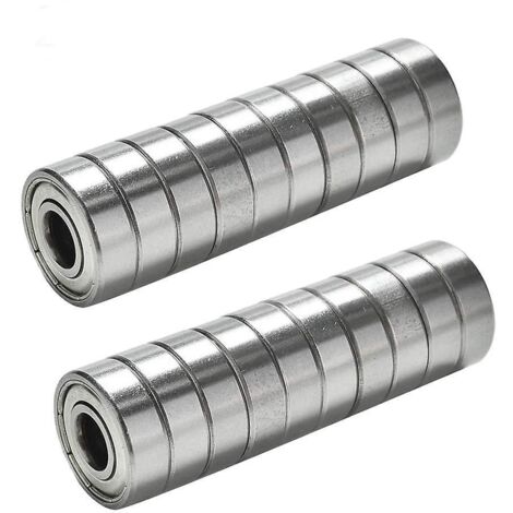 Lot de 20 roulements à billes miniatures 608zz pour imprimante 3D et patins à roulettes (1/5)