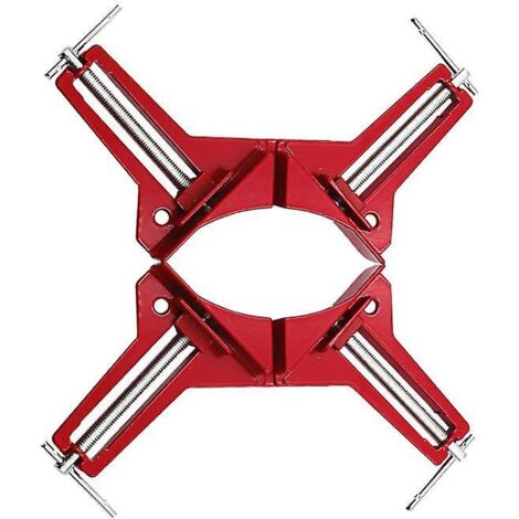 Lot de 4 pinces à angle droit robustes à 90 degrés pour fixer solidement les cadres photo (1/5)