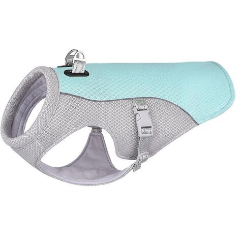 Gilet rafraîchissant d'été pour chien - Manteau rafraîchissant respirant à évaporation par effet marais (1/5)