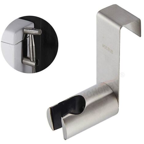 Support de douche et de toilette en acier inoxydable (1/4)