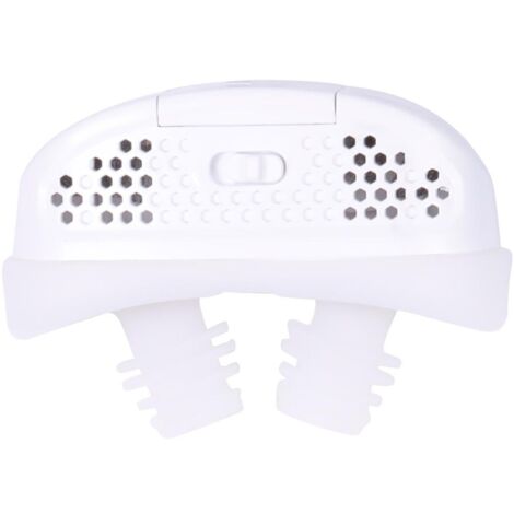 Mini appareil CPAP pour soulager les ronflements - Aide au sommeil silencieuse avec embout nasal en silicone (1/5)