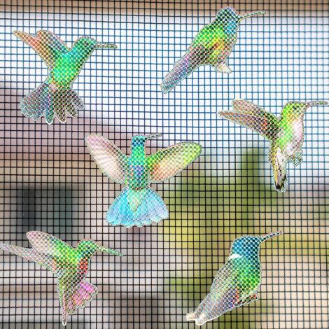 Ensemble d'autocollants de prévention des collisions d'oiseaux pour fenêtres (1/5)