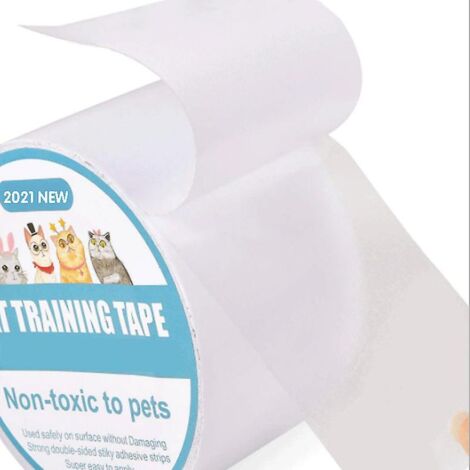 Lot de 2 protections adhésives anti-griffures pour meubles (6,35 x 500 cm) (1/5)