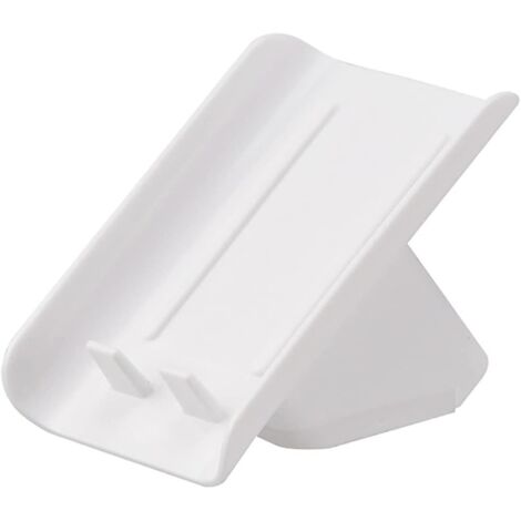 Porte-savon autonettoyant pour lavabo de douche - Blanc (1/5)