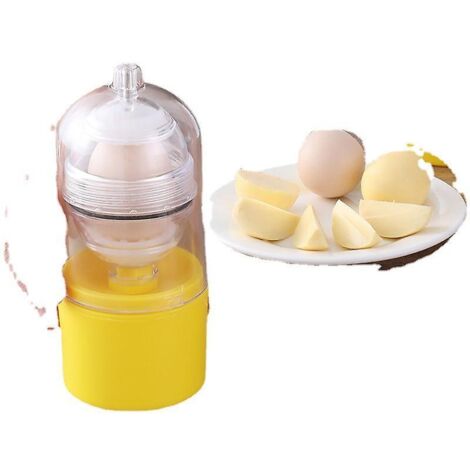 Mélangeur de jaunes d'œufs Golden Egg Yolk - Brouilleur et agitateur d'œufs manuel en silicone pour une cuisson facile des œufs durs (1/4)