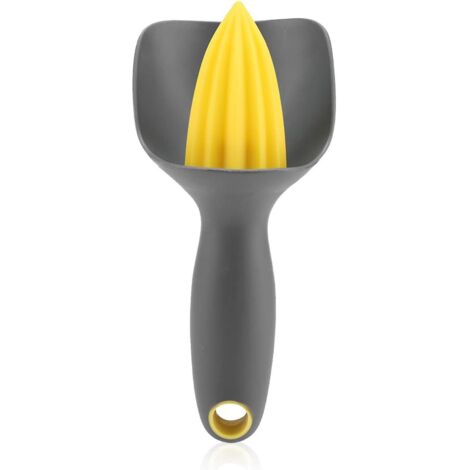 Mini presse-citron ergonomique portatif pour ustensiles de cuisine (noir) (1/5)