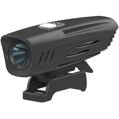 Phare de vélo rechargeable puissant avec batterie de 900 mAh et lampe LED lumineuse (1/5)