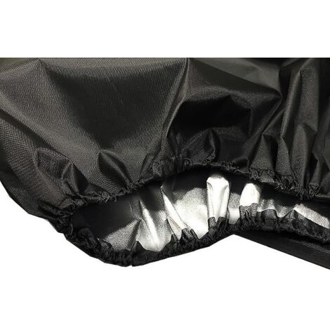 Ensemble de housses de chaise noires - 2 pièces (6868120cm) (1/3)