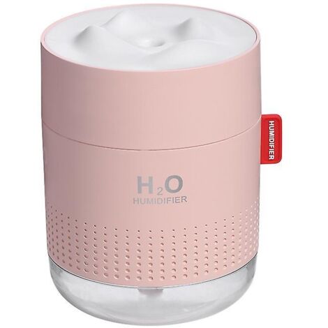 Humidificateur ultrasonique à brume fraîche 500 ml avec veilleuse et arrêt automatique - Humidificateur d'air de bureau USB (1/3)