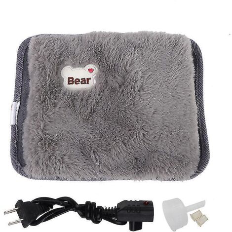 Bouillotte électrique rechargeable - 1 pièce - Gris (1/5)