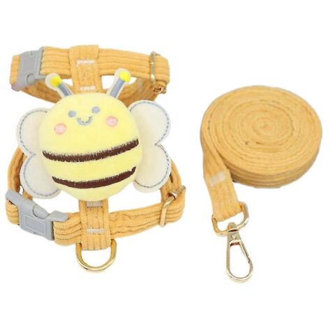 Harnais pour chien anti-traction, laisse pour petits animaux avec anneau en D en métal, harnais anti-étranglement (1/5)