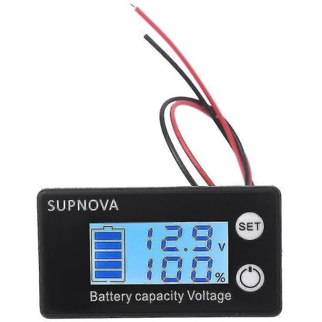 Testeur de capacité de batterie CC 7-68 V, 12 V, 24 V, 48 V, 60 V (bleu) pour voiture et moto (1/5)