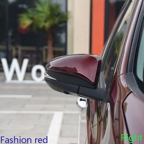 Accessoires auto - Coque de rétroviseur pour Toyota Rav4 2013-2019 - Boîtier de rétroviseur rouge tendance, côté droit (1/5)