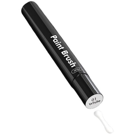 Correcteur de rayures pour carrosserie - Stylo applicateur pinceau - 1 pièce - Blanc (1/5)