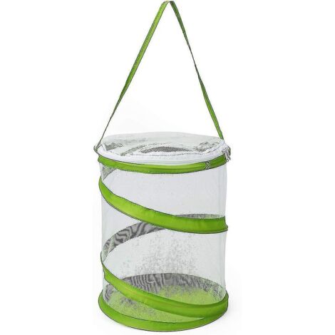 Cage pliable pour insectes et papillons, en maille transparente, portable - L (1/5)