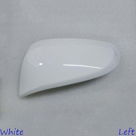 Accessoires auto - Coque de rétroviseur pour Toyota Rav4 2013-2019 - Boîtier de rétroviseur blanc gauche (1/5)