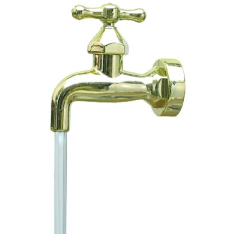 Fontaine à robinet flottant invisible avec bec verseur, idéale pour la maison et le jardin (USB). (1/5)