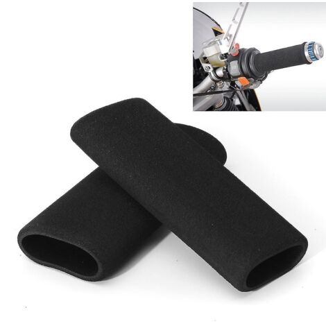 1 paire de protège-poignées de guidon de moto avec protection UV, antidérapants et anti-transpirants. (1/5)