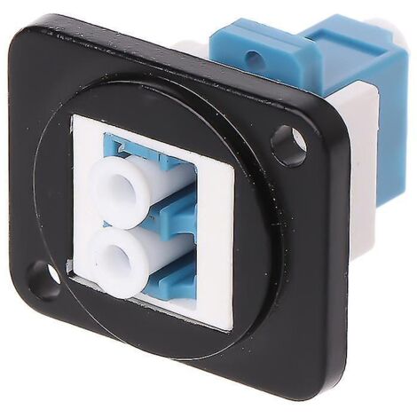 Connecteur droit RJ45 de type D pour montage sur panneau de châssis (1/5)